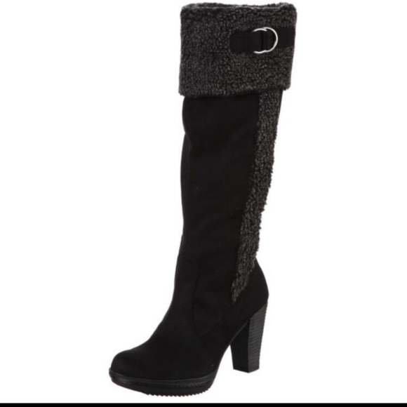 Naturalizer Trinity Black Microfiber Boot - Picture 6 of 6